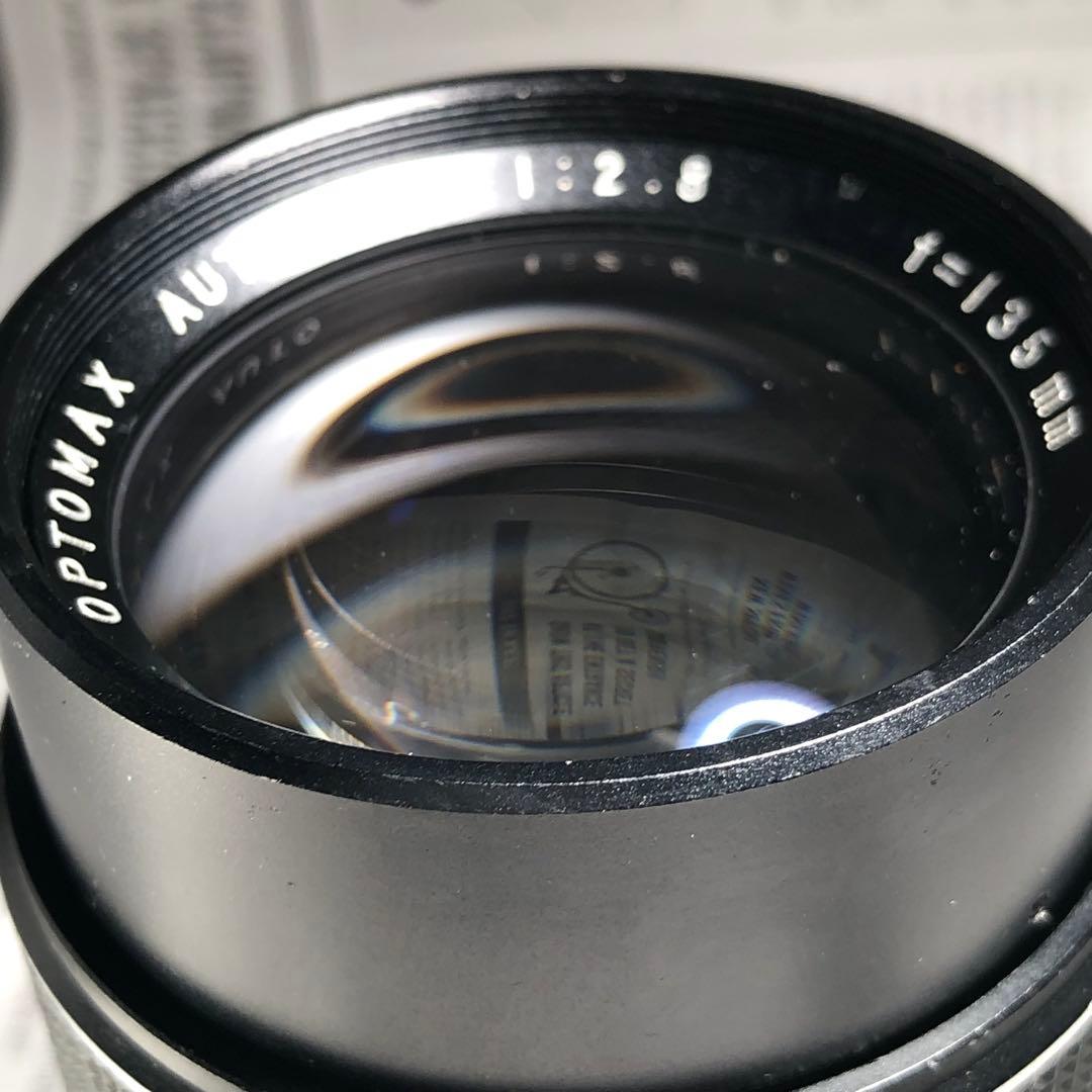 レア？　OPTOMAX AUTO 135mm f2.8 m42マウント