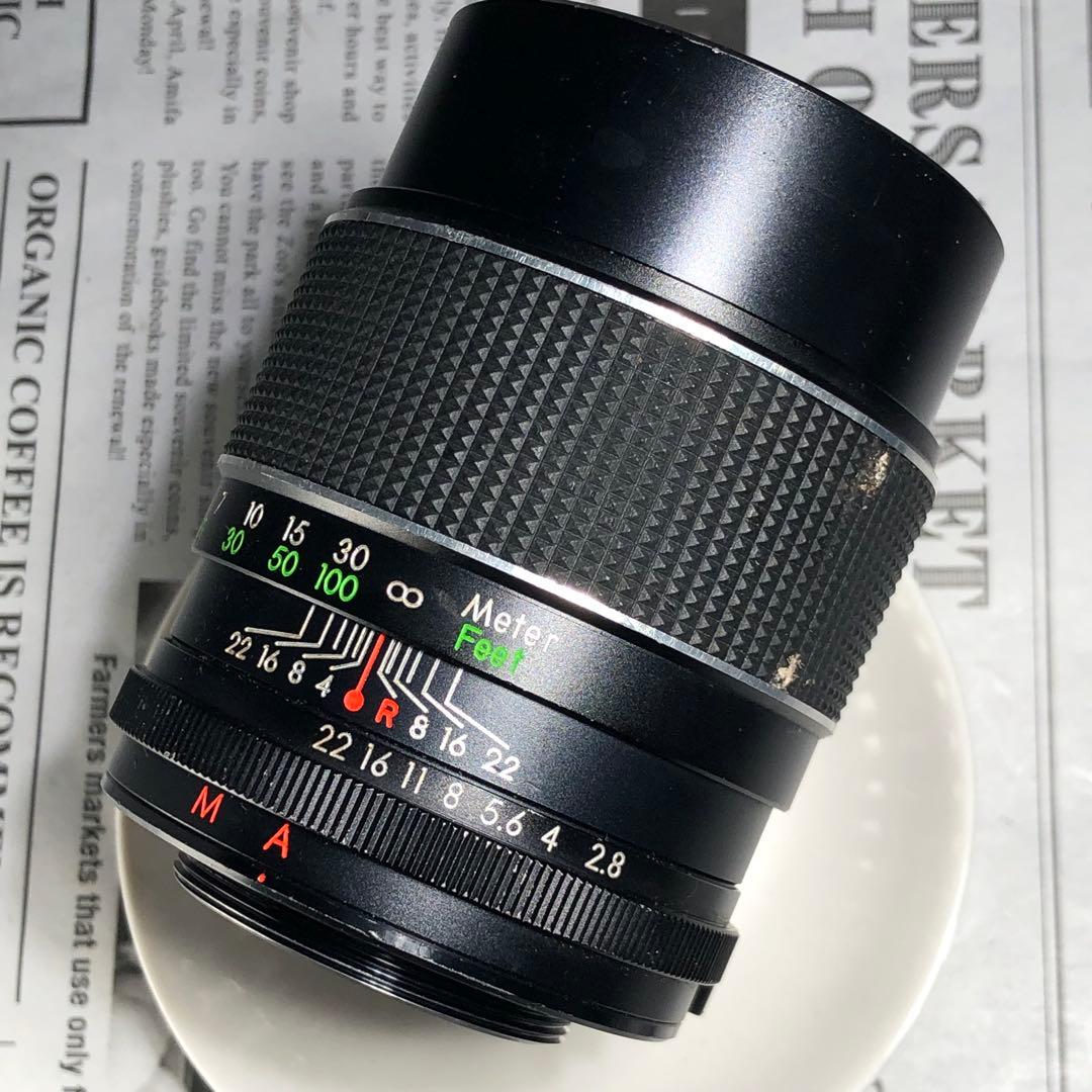 レア？　OPTOMAX AUTO 135mm f2.8 m42マウント