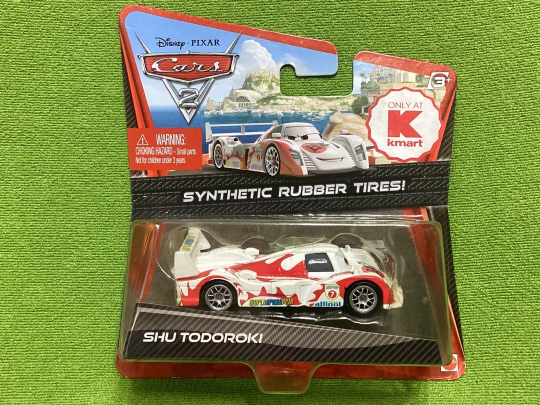 ディズニーカーズ マテル新品 SYNTHETICラバータイヤ装着 シュウ