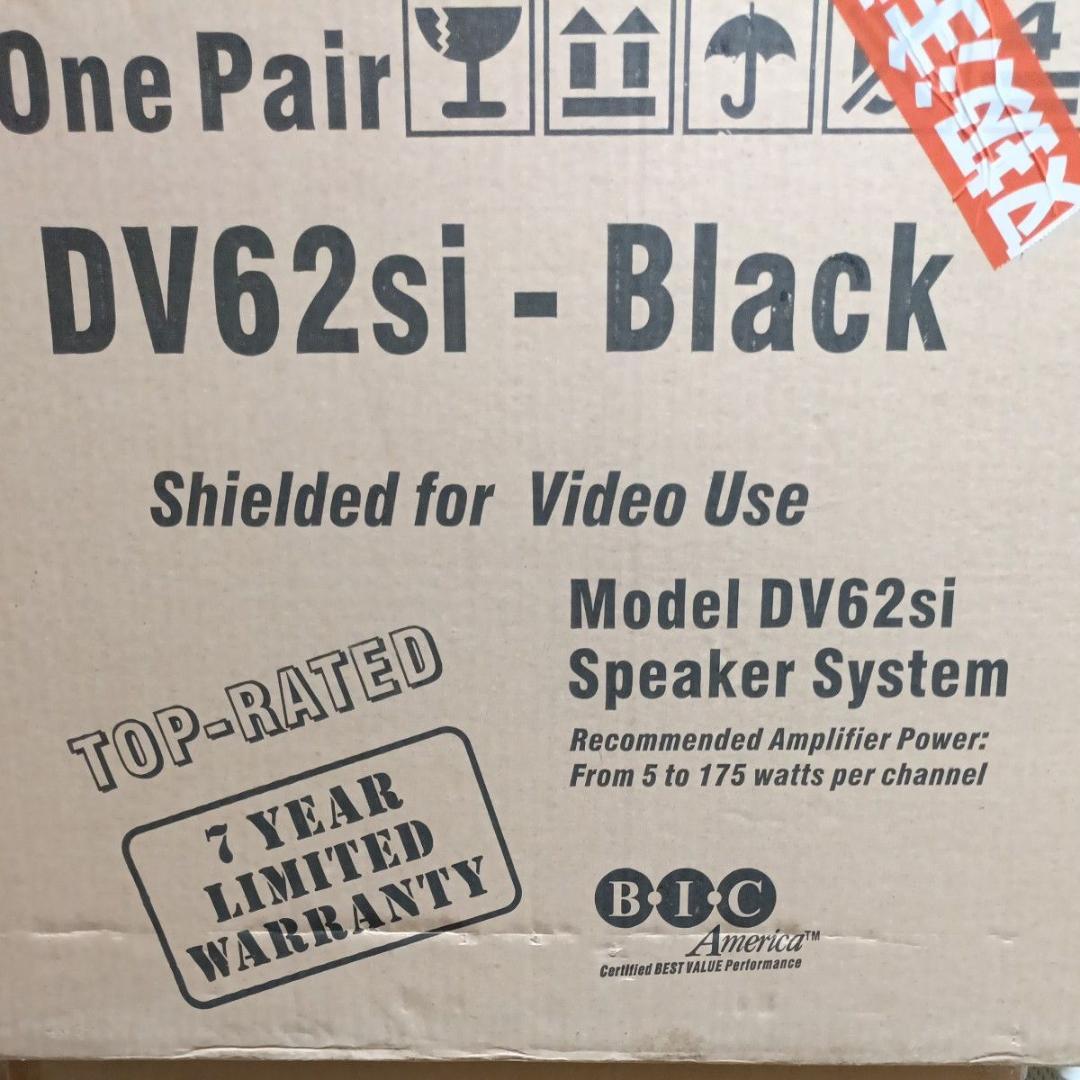 BIC　DV62si ブックシェルフスピーカー　2台1セット