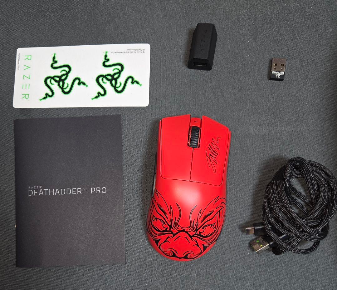 マウス・トラックボール razer deathadder v3 pro faker edition