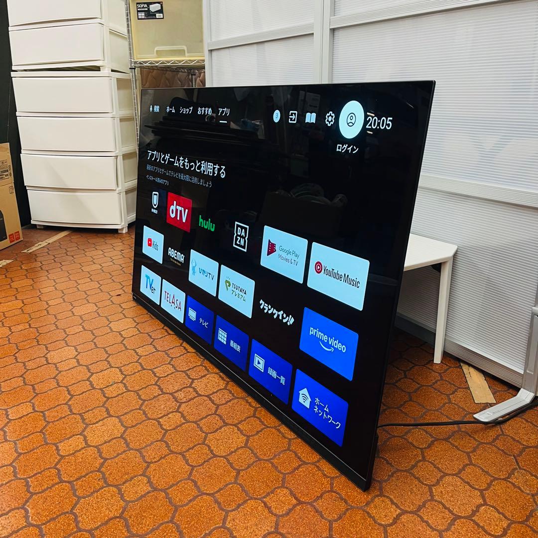 フナイ FE-55U6030 大型有機ELテレビ 4K対応 2020年製