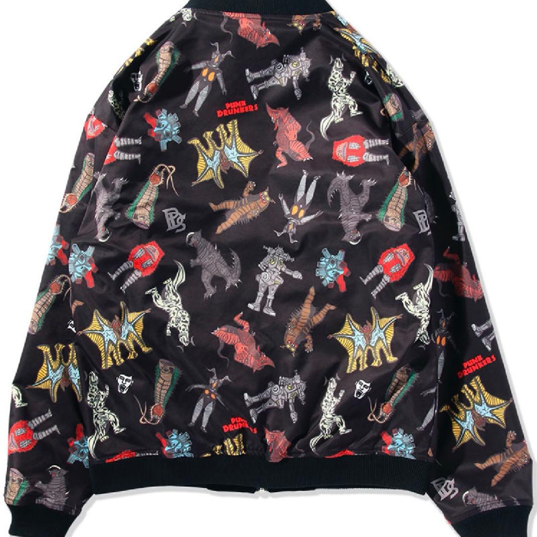 パンクドランカーズレッドキングスカジャン、 リバーシブル - メルカリ