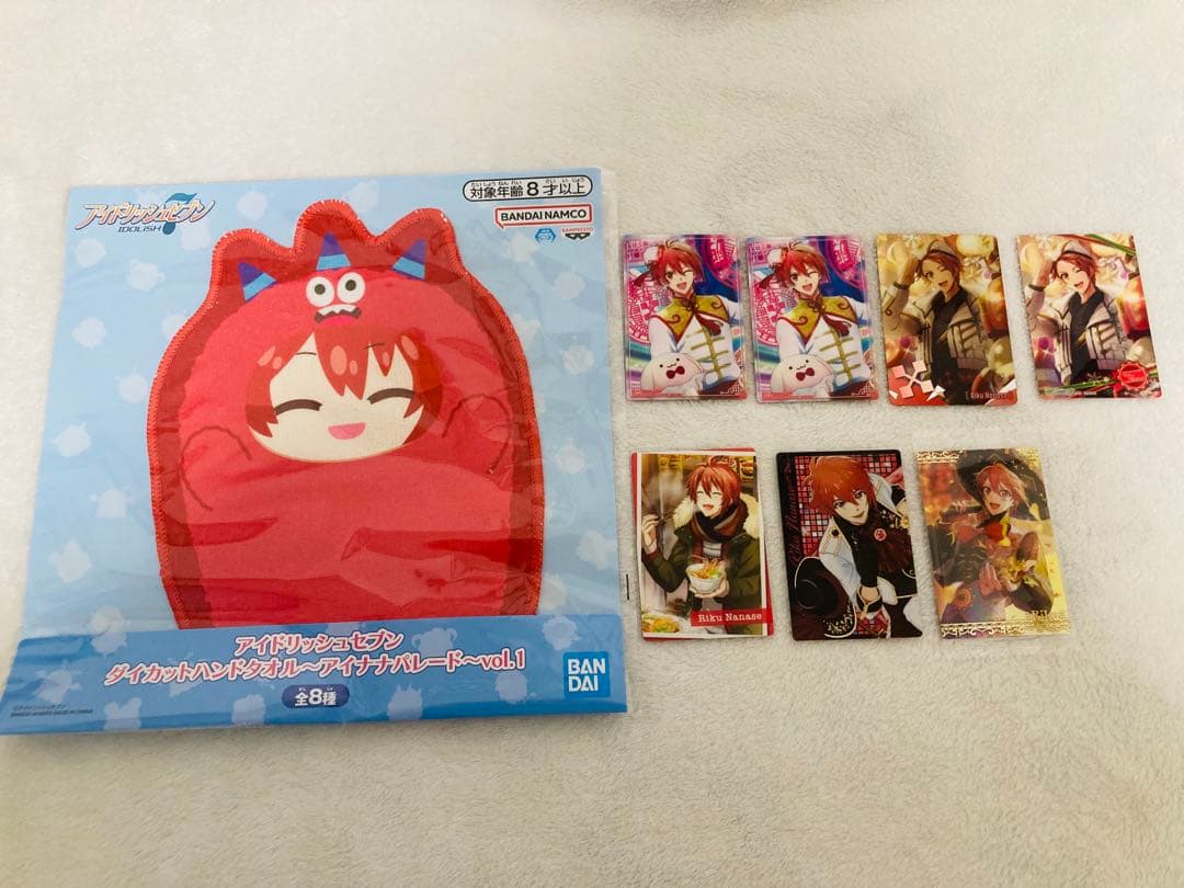 アイナナ 七瀬陸 ダイカットハンドタオル ウエハース - メルカリ