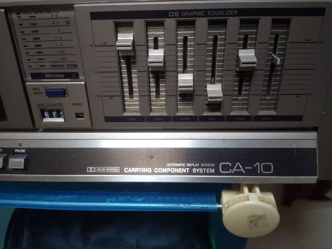 希少！バブルスピーカーセパレート型ラジカセ　メタル対応　アイワCA-10　現状品