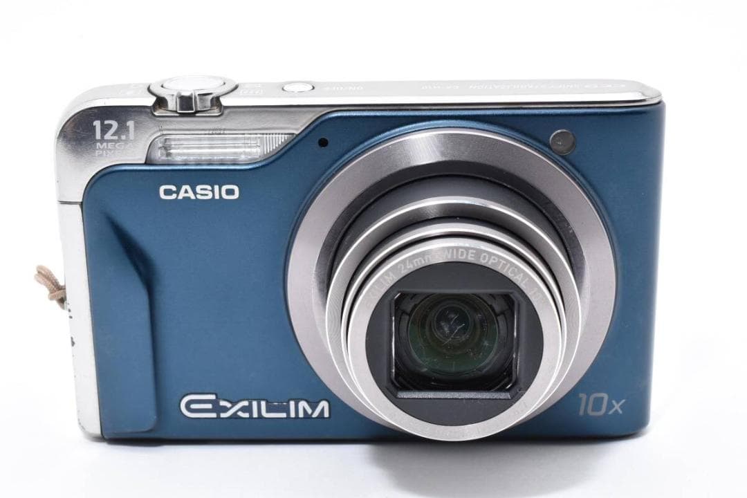 美品 カシオ　CASIO EXILIM EX-H10 ブルー ＃A355