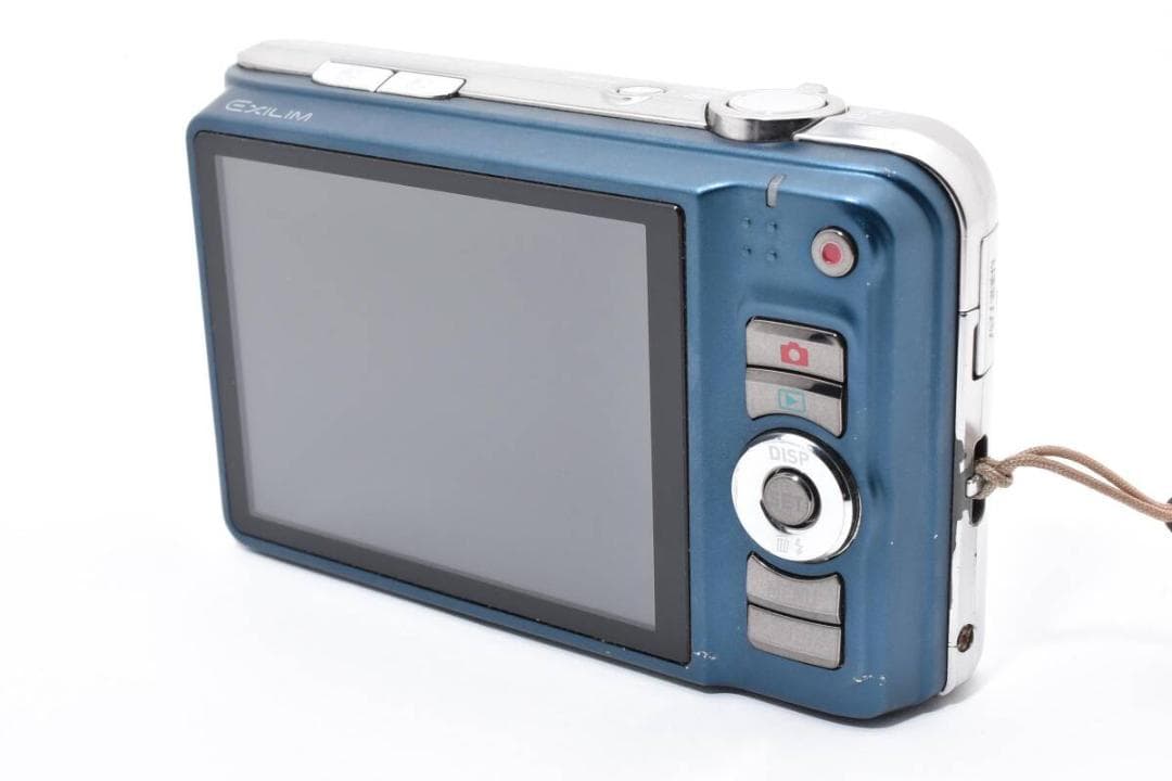 美品 カシオ　CASIO EXILIM EX-H10 ブルー ＃A355