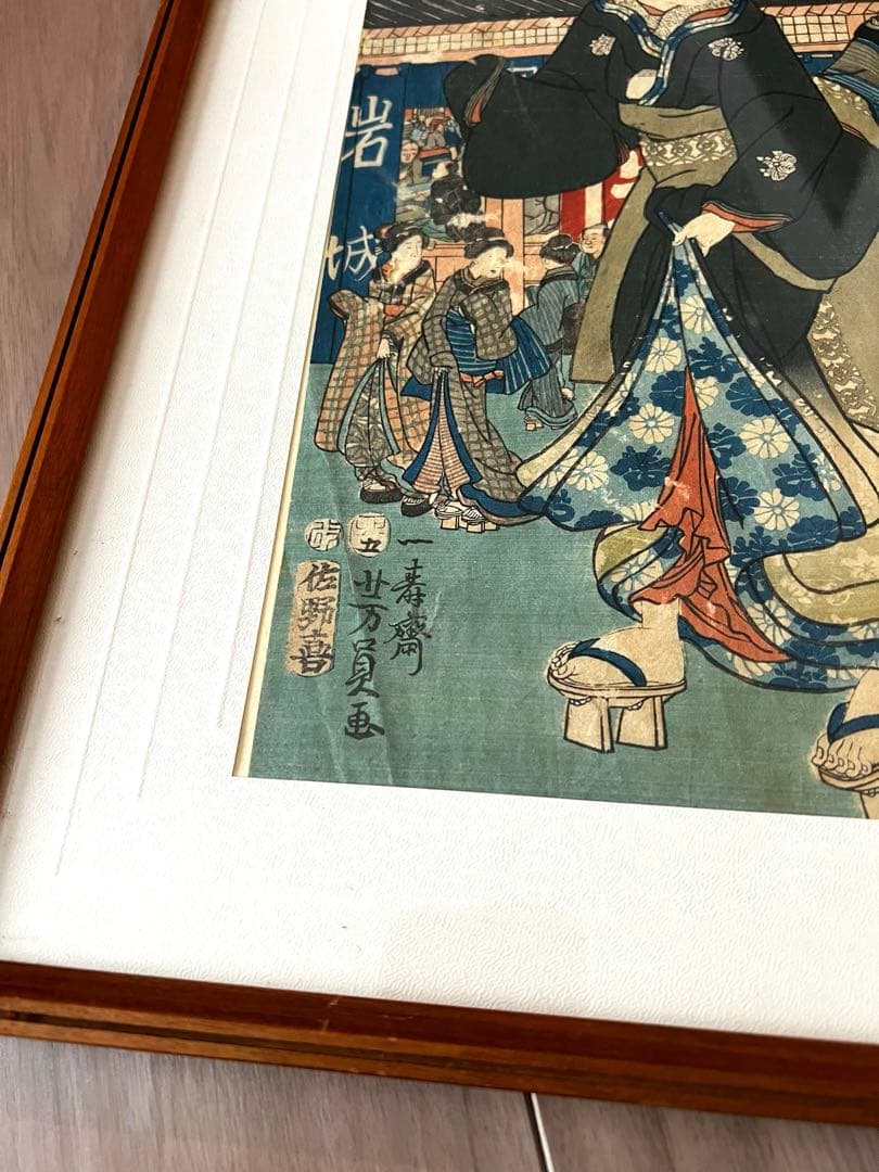 真作 希少】歌川芳員 木版画 浮世絵 錦絵 江戸時代 美人画 - ARANYBIT.COM