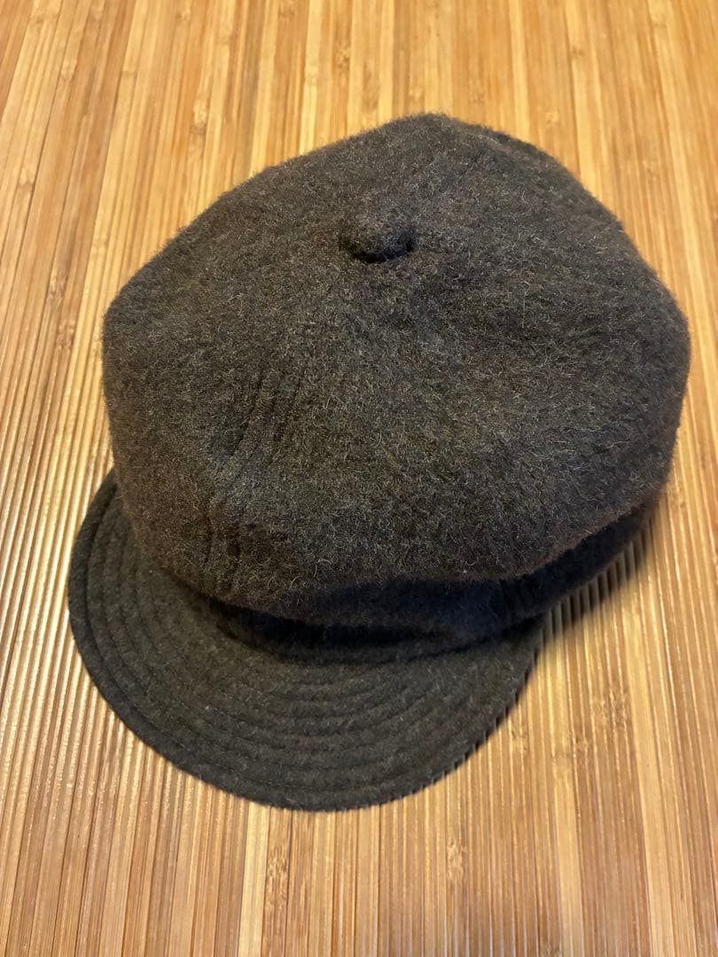 Nine Tailor ダークブラウンウールキャップ - メルカリ