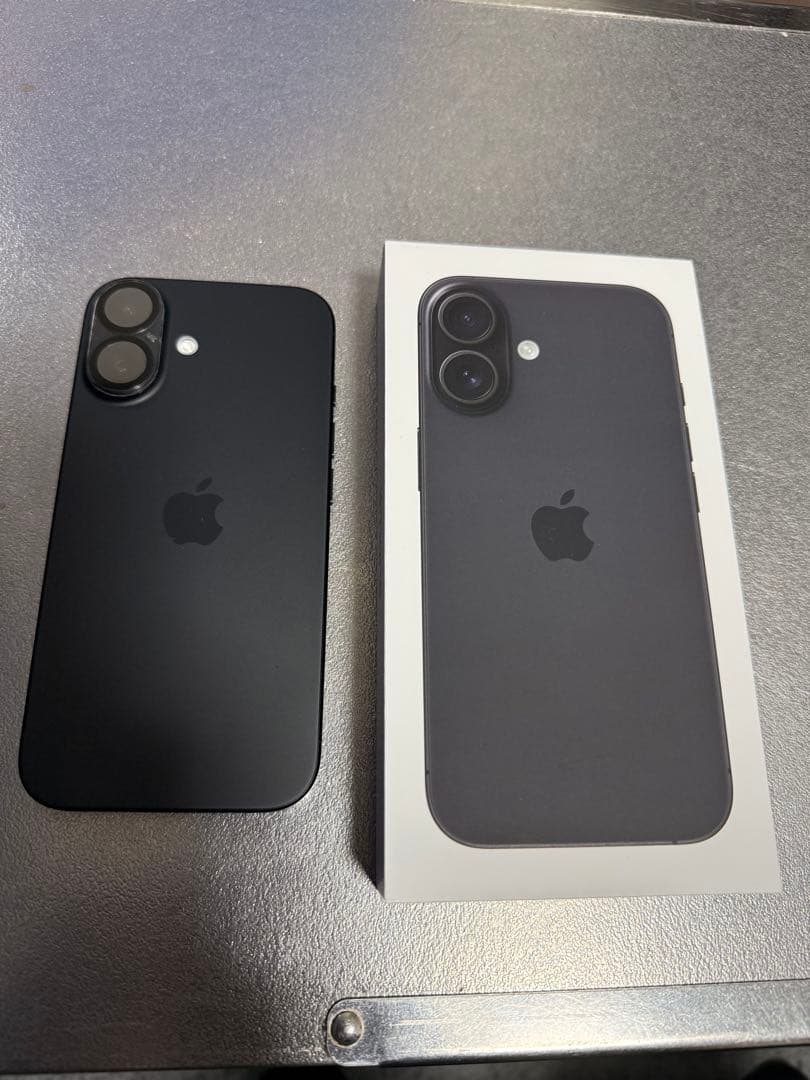 【最終値下げ】iPhone16 ブラック simフリー バッテリー100% ムスビー｜【バッテリー100%】iPhone 16 128GB ブラック SIMフリー