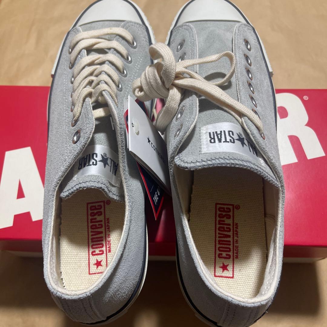 未使用品 コンバース オールスター AS J OX グレー スニーカー