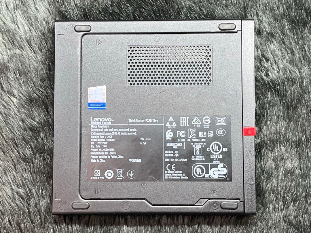 Windowsデスクトップ Lenovo ThinkStation P330 Tiny i7 NVIDIA