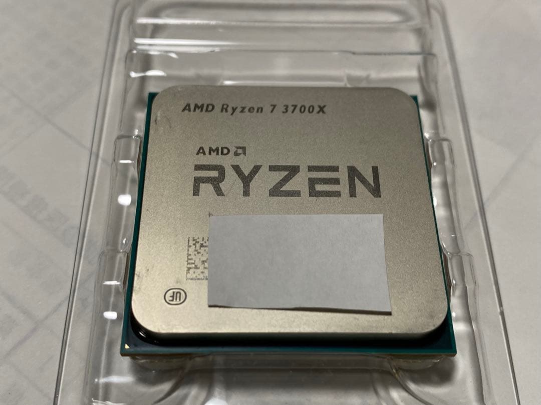 【別サイト商談中】AMD Ryzen 7 3700X CPU専用ケースにて発送