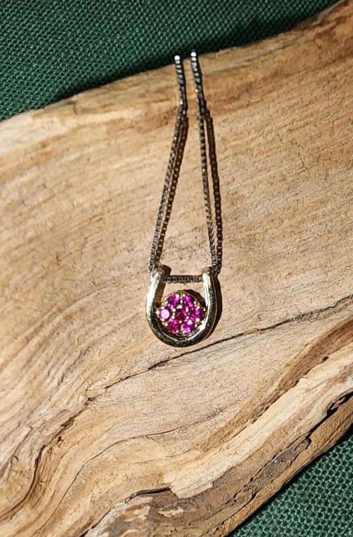 う*ん様 GSTV⭐ルビー•サファイアのリバーシブルペンダントトップRBSA約0 GSTV K18YG ルビー ピンクサファイア ミステリーセッティング