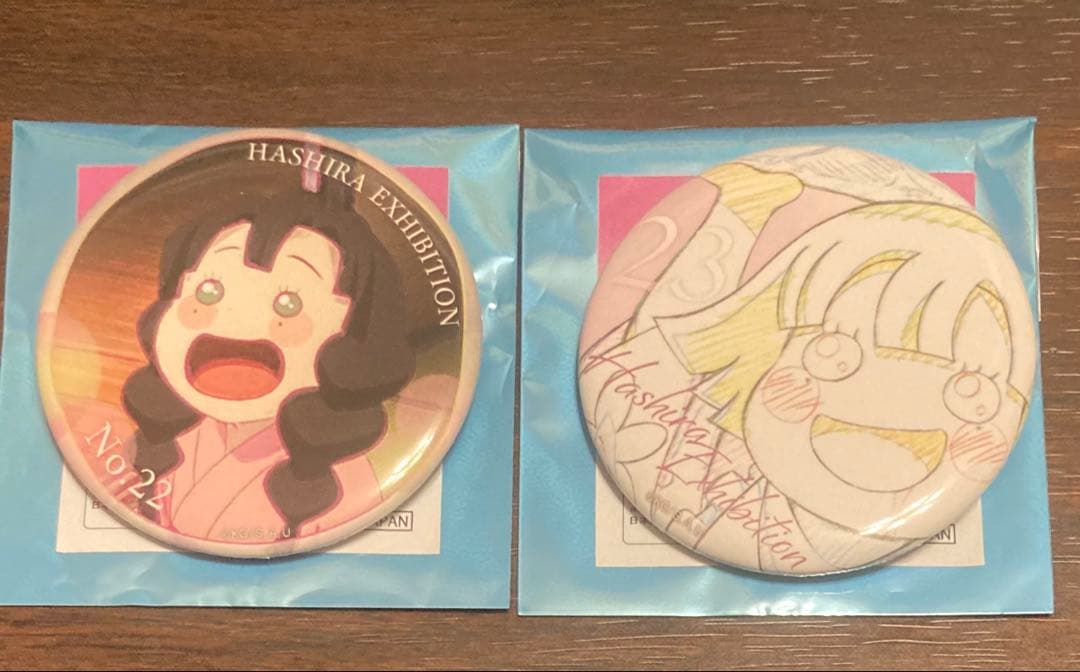 鬼滅の刃 柱展 柱百景 エモーショナル缶バッジ 甘露寺蜜璃