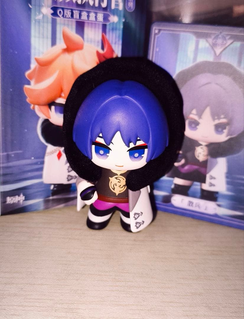 ら*ん様 ヒ*コ様 原神 ファデュイ 執行官 ミニフィギュア スカラマシュ 散兵 原神 ファデュイ執行官 コレクションフィギュア 9個入 原神,キャラ