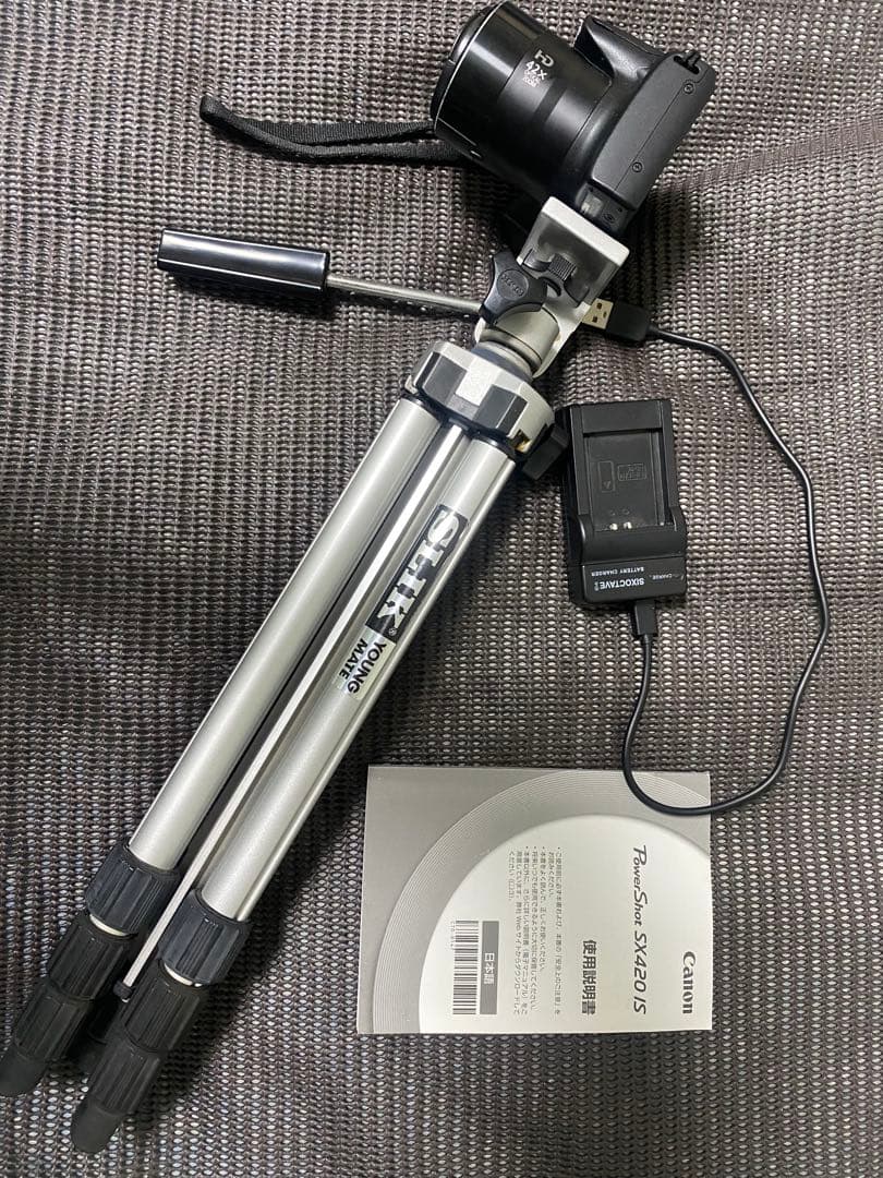 (希少)Canon PowerShot SX420 IS デジタルカメラ3脚付き