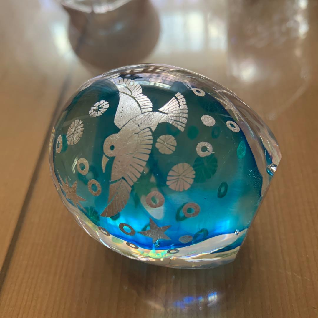 全て作家物 ガラスオブジェ2点と一輪挿し2点 崖の上のポニョ - メルカリ