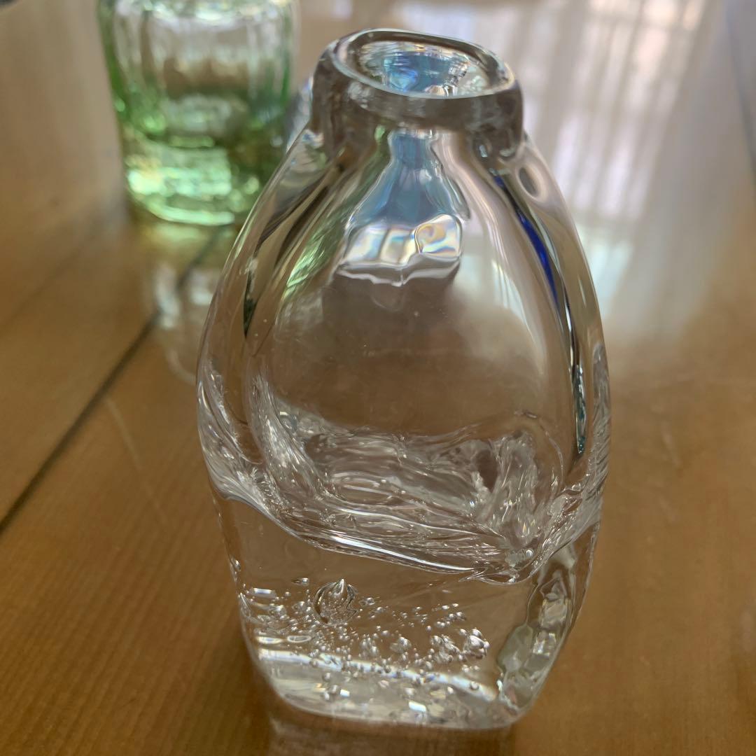 全て作家物 ガラスオブジェ2点と一輪挿し2点 崖の上のポニョ - メルカリ