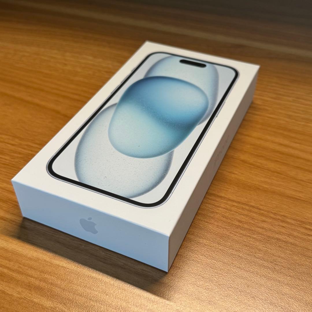 【新品未開封】Apple iPhone15 ブルー 128GB MTML3J/A