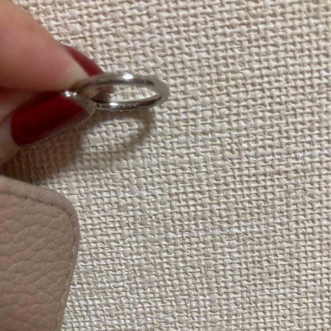 ハーフエタニティリング 0.3ct 6号 pt950 ダイヤモンドシライシ