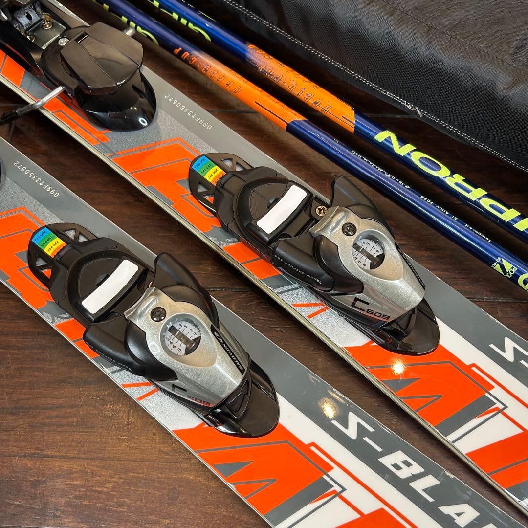 ショートスキーフルセット☆ S-BLADE 99cm ブーツ　26〜26.5cm