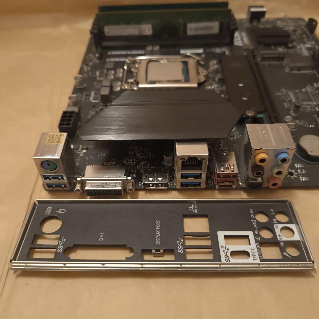 MSI Z390M+I7-9700K+16G+256GB OS付き バラ売り可