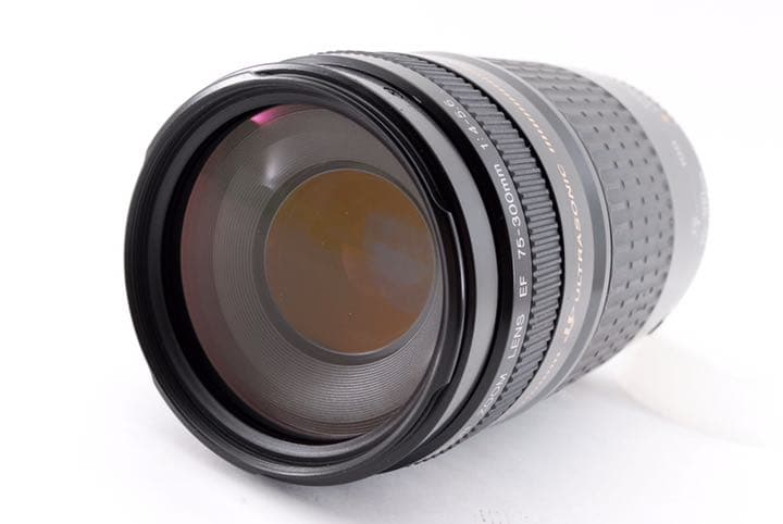 大迫力！キャノン　望遠レンズ☆Canon EF75-300㎜USM