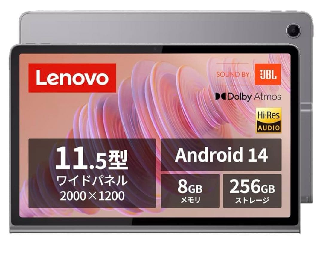 11454Lenovo Tab Plus タブレット11.5インチ Wi-Fi Lenovo Tab Plus TB351FU Tablet, 11.5