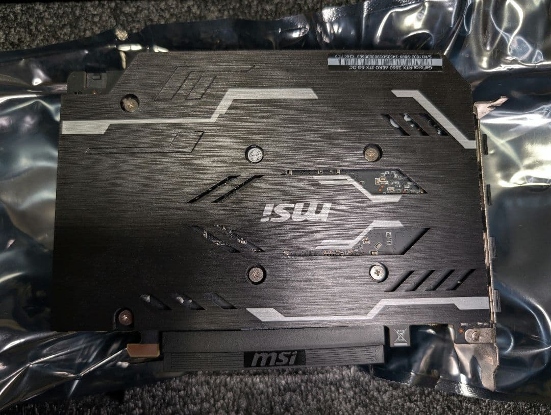 【中古】MSI AERO ITX GeForce RTX 2060 6GB