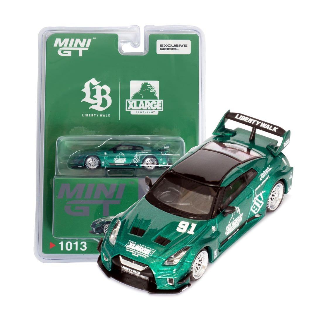 MINIGT LBWK × XLARGE GT NISSAN 35GT 緑 - メルカリ
