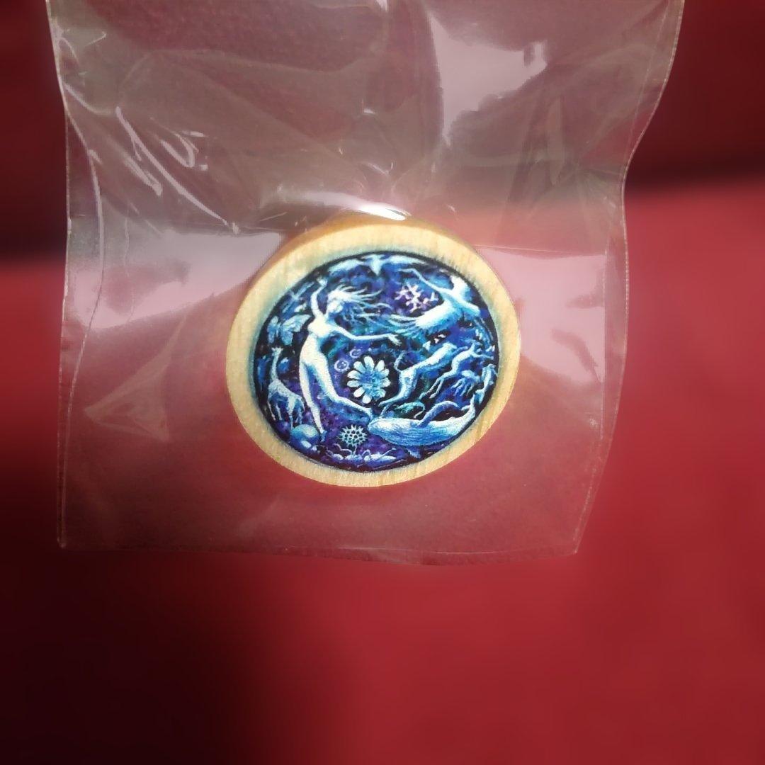 12/21まで 万博 いのちめぐる冒険 新作いのち球ピンバッジ 超時空