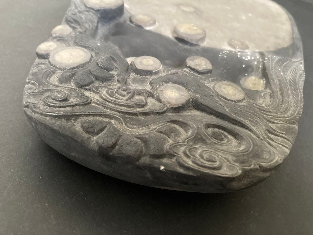 中国端渓硯】石眼 眼柱 骨董品 - メルカリ