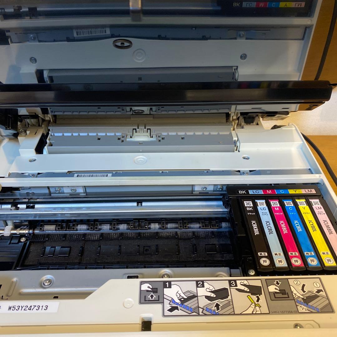 ジャンク品⚠️ EPSON EP-808AW インクジェットプリンター