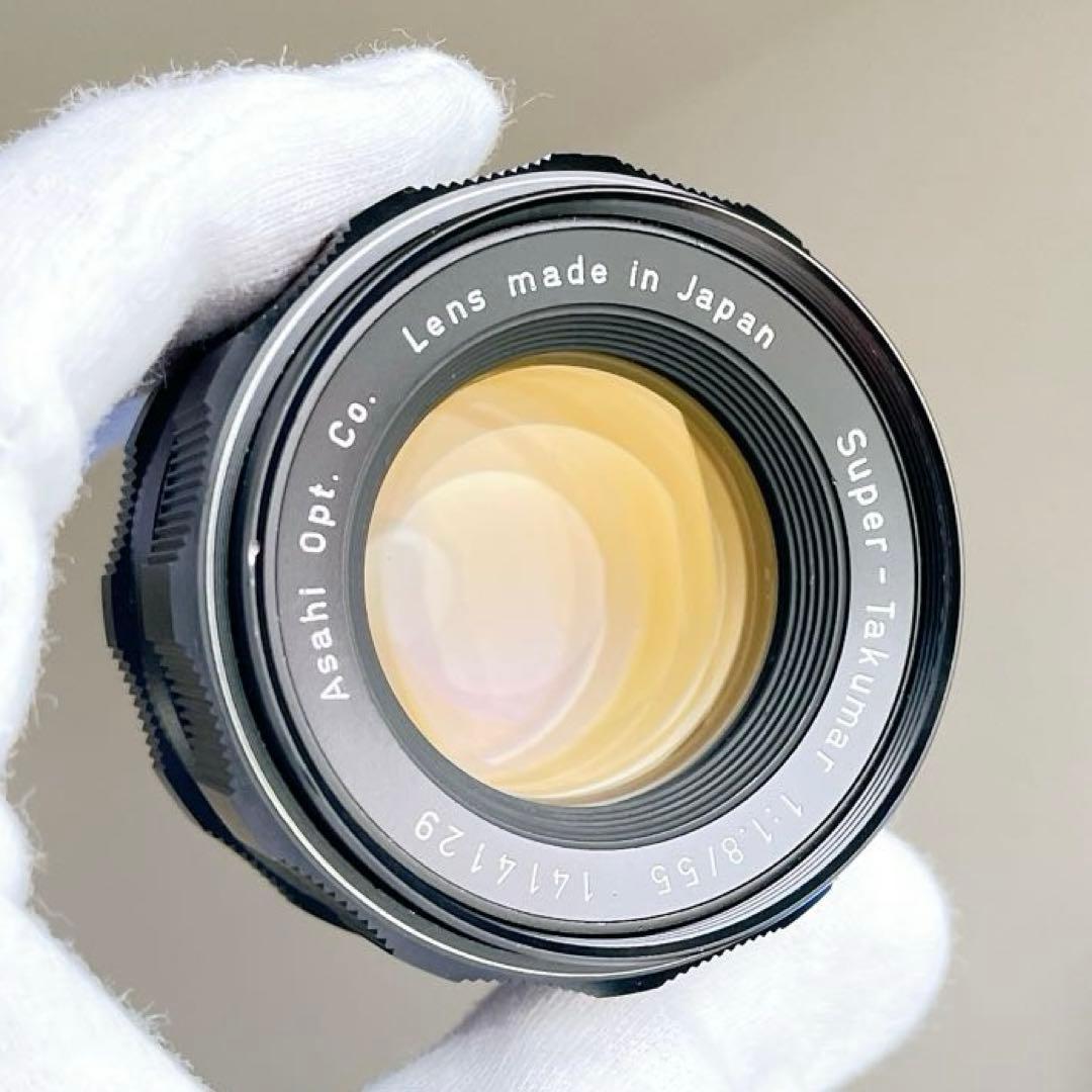 【外観美品】Super Takumar 55mm f1.8 整備済 m42