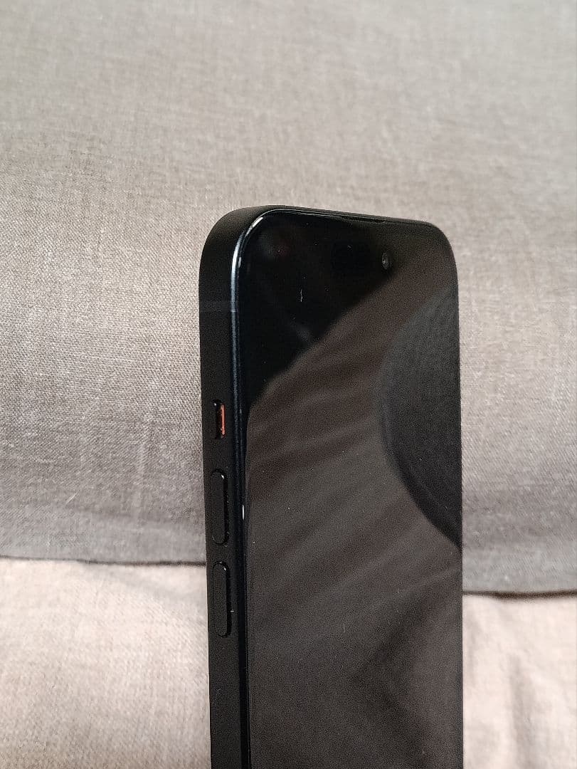 動作品！Apple SIMフリー版 iPhone15 ブラック 128GB