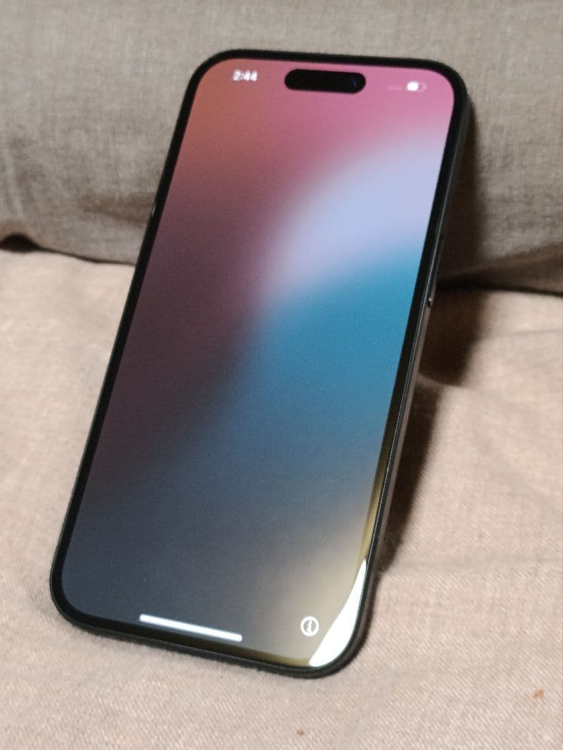 動作品！Apple SIMフリー版 iPhone15 ブラック 128GB