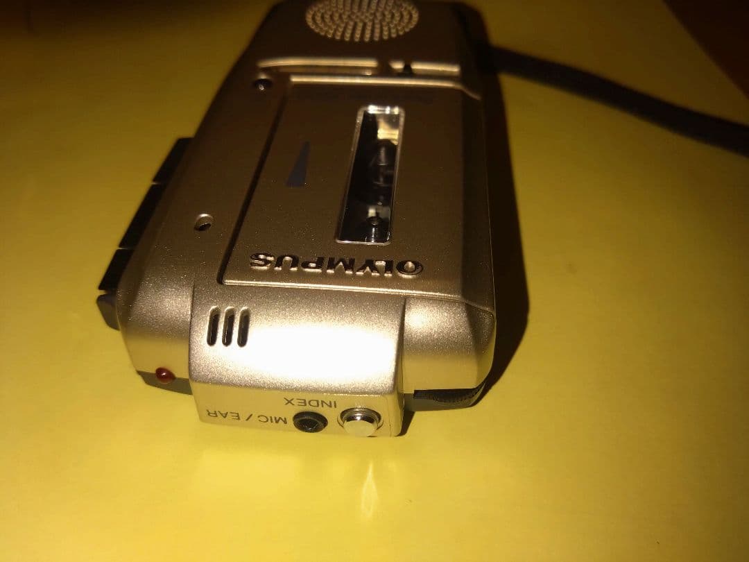 超希少!!オリンパスパールレコーダーJ500マイクロカセットテープレコーダー