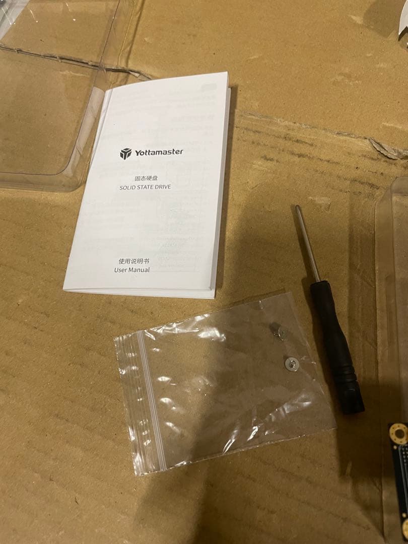 内蔵型SSD Yottamaster M500 1TB mSATA SSD