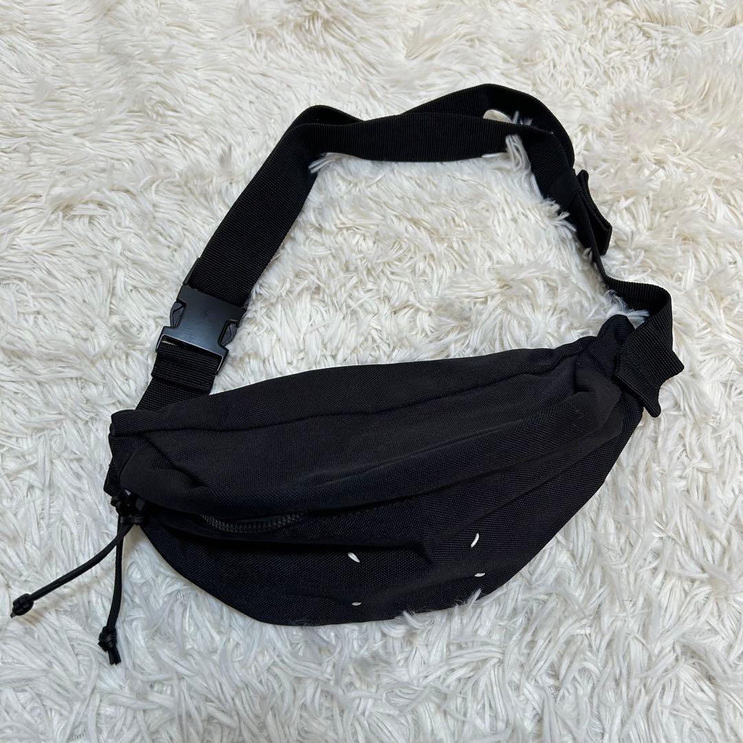✨ Maison Margiela メゾンマルジェラ　ポーチ　ボディバッグ　黒 Maison Margiela（メゾンマルジェラ） 黒 ベルトバック ウエストポーチ