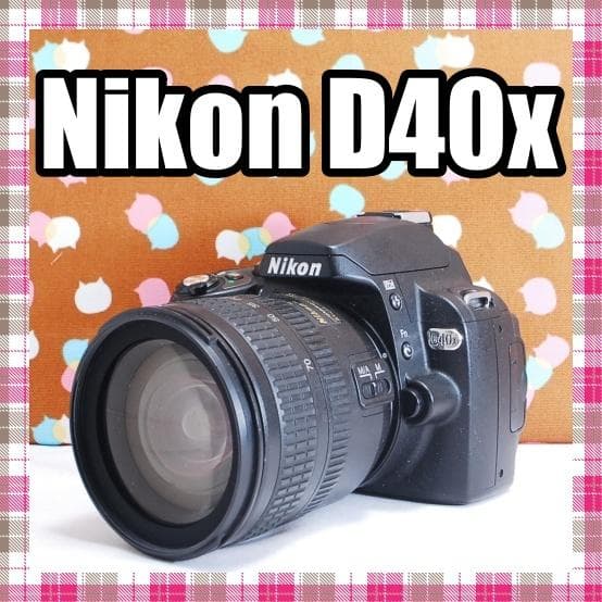 ✨スマホ転送可能✨ショット数6262回✨Nikon D40x レンズセット 少シャッター数6022回 Nikon D40x 一眼レフ カメラ スマホ転送 ニコン