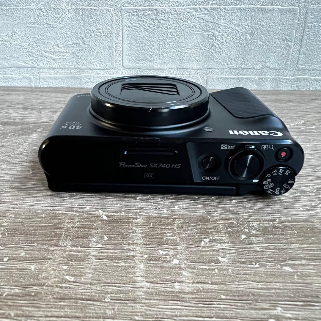 【訳あり】CANON PowerShot SX740HS ブラック