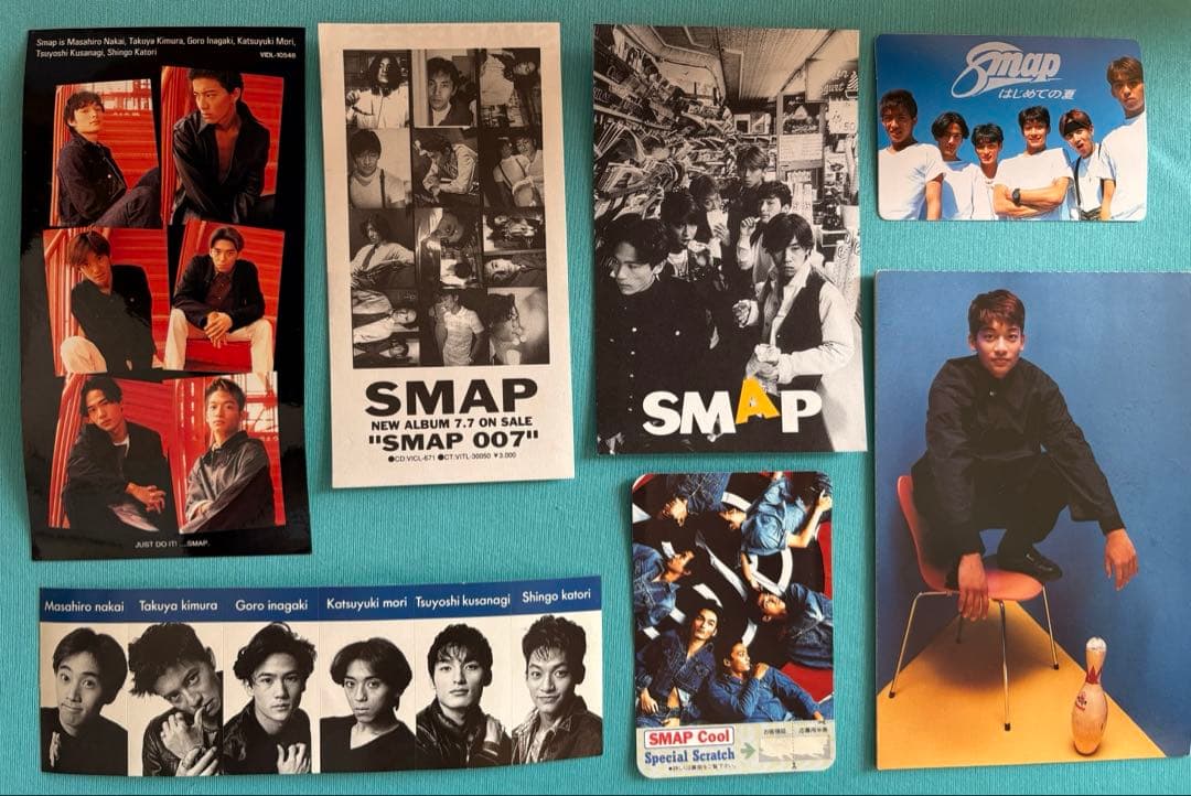 SMAP ポストカード・チラシ・ステッカーセット - メルカリ