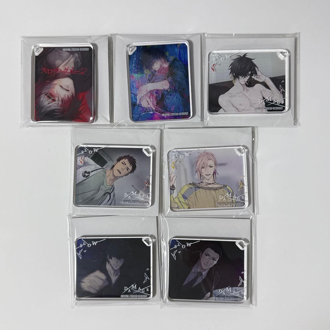 スロウダメージ　スロダメ　ステラワース　アクリルプレート　全7種セット 2026年最新】スロウダメージの人気アイテム - メルカリ