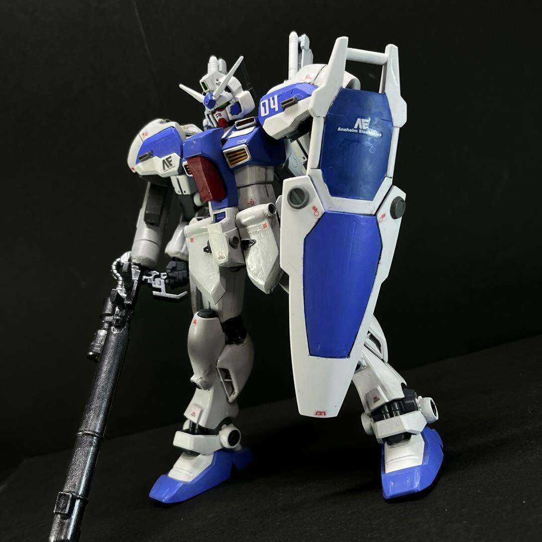 改造ガンプラ 塗装済み完成品 hg ガンダム試作4号機 GP04 ガーベラ