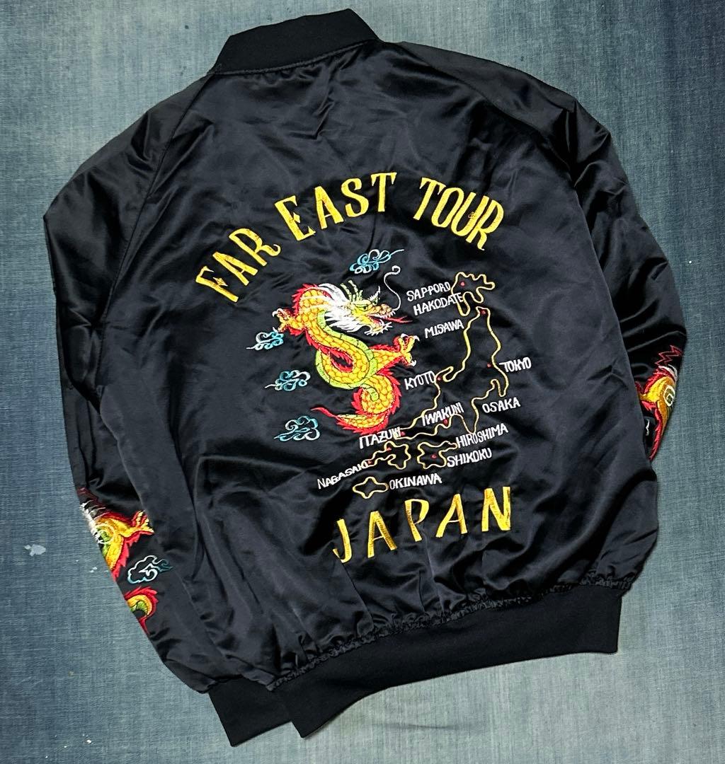米軍 スーベニア ツアー ジャケット JAPAN 80s - メルカリ