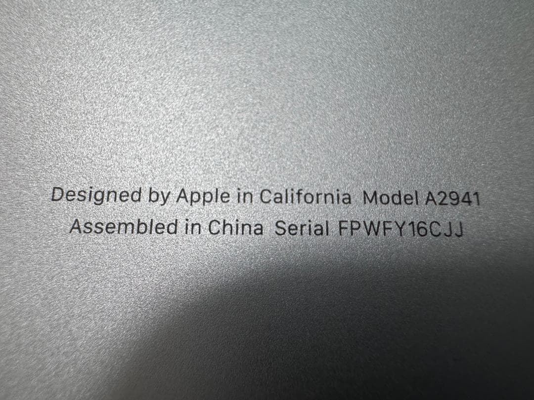 【との】MacBook Air 15.3インチ 16GB 512GB