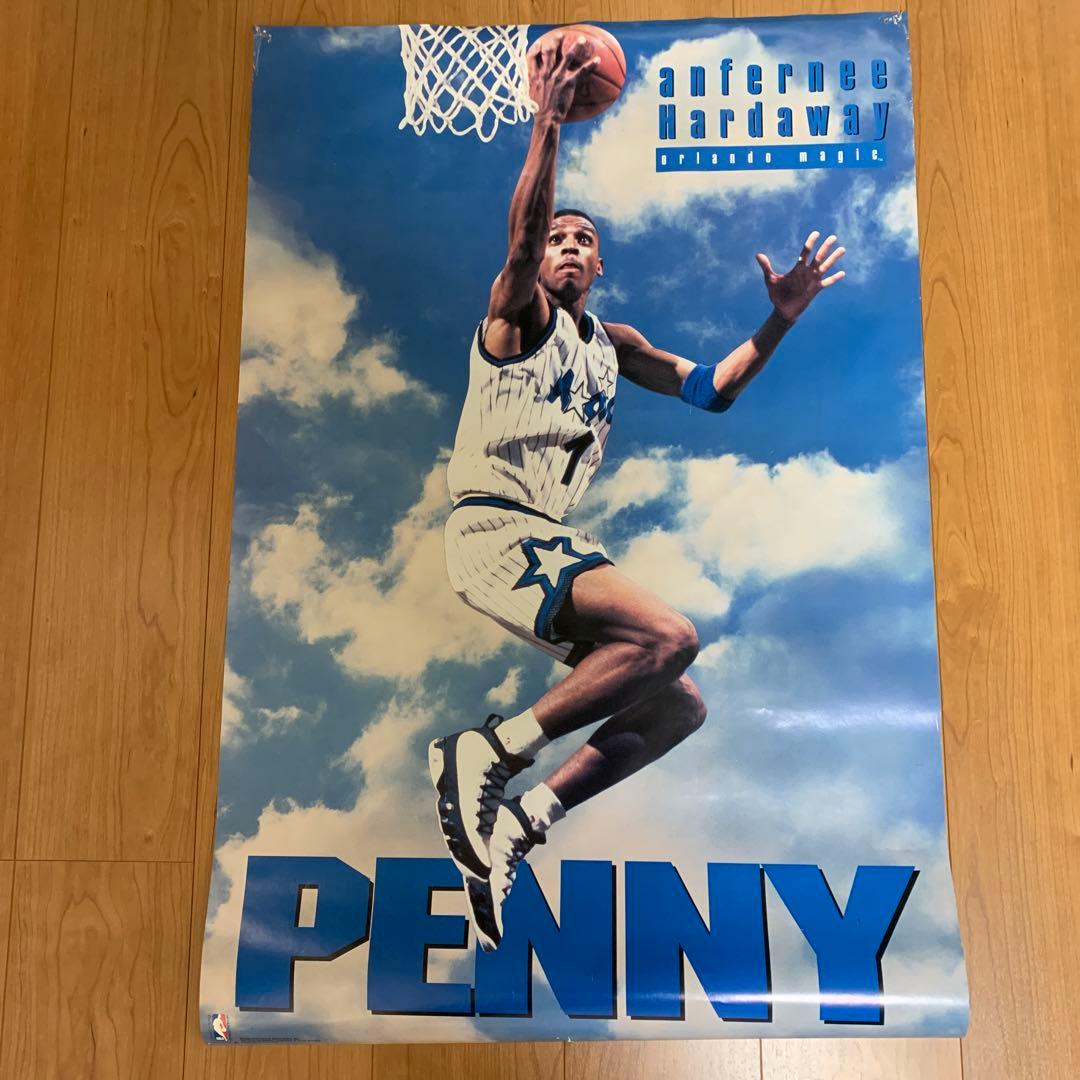 NBA ペニー ハーダウェイ ポスター PENNY AIR JORDAN 9 - メルカリ