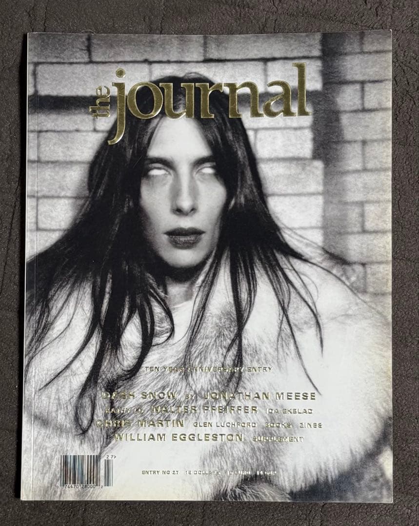 the journal #27 dash snow Glen Luchford