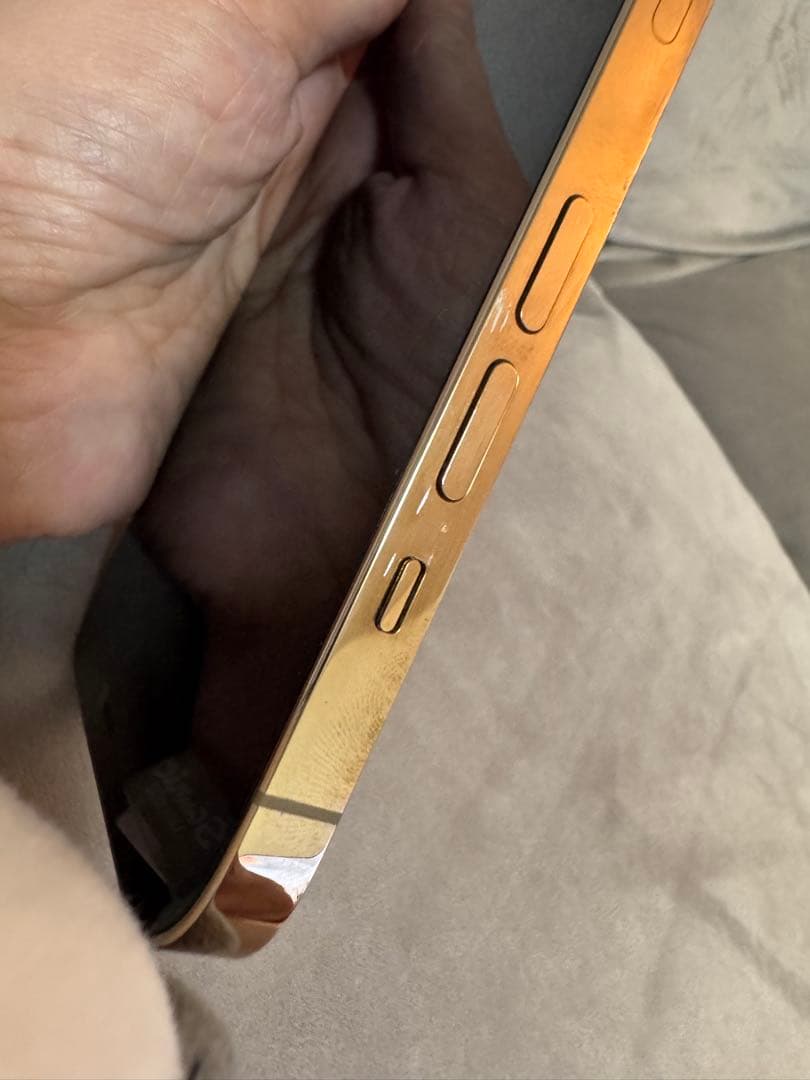 美品！Apple iPhone12ProMax 512GB ゴールド